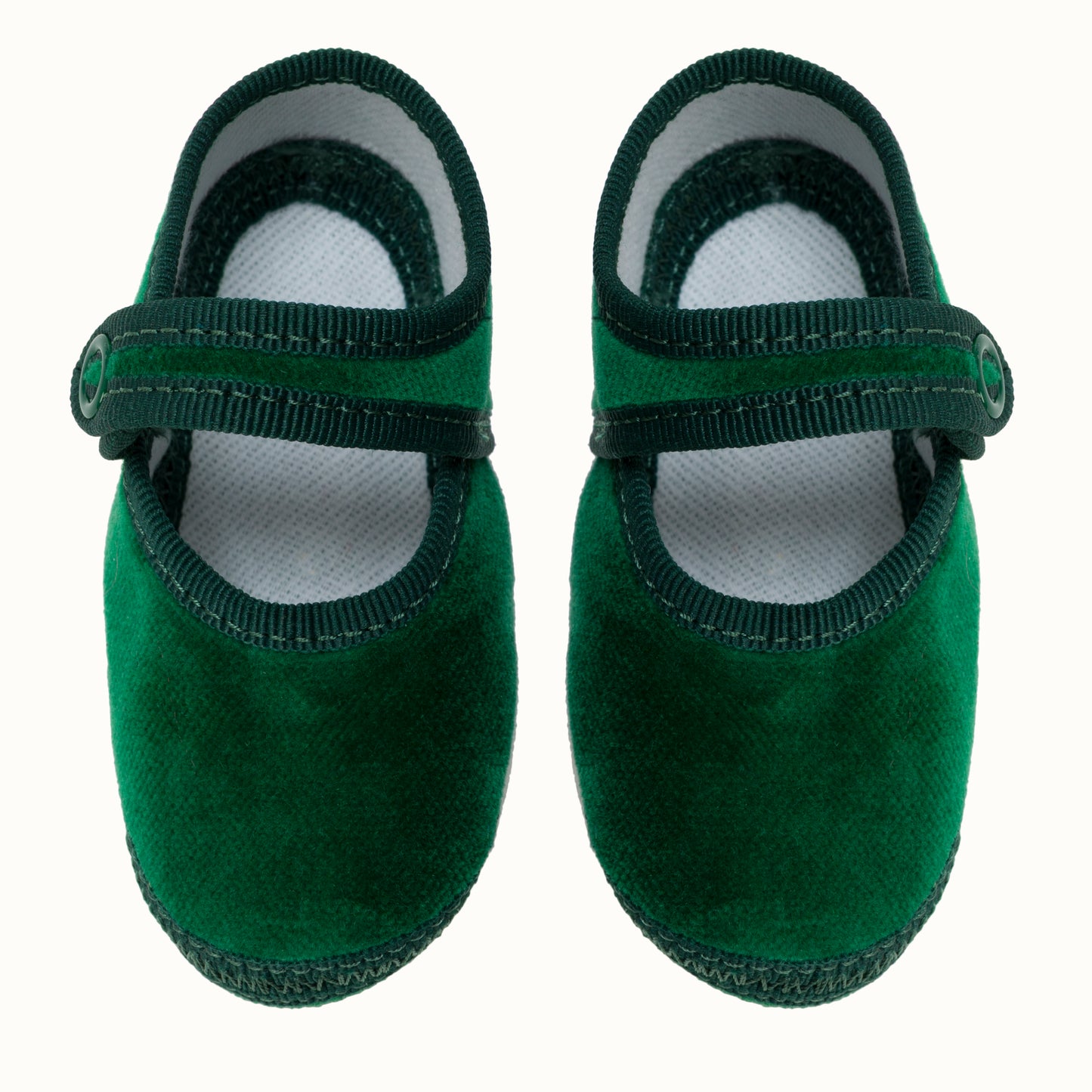 Emerald Green Velvet Baby
