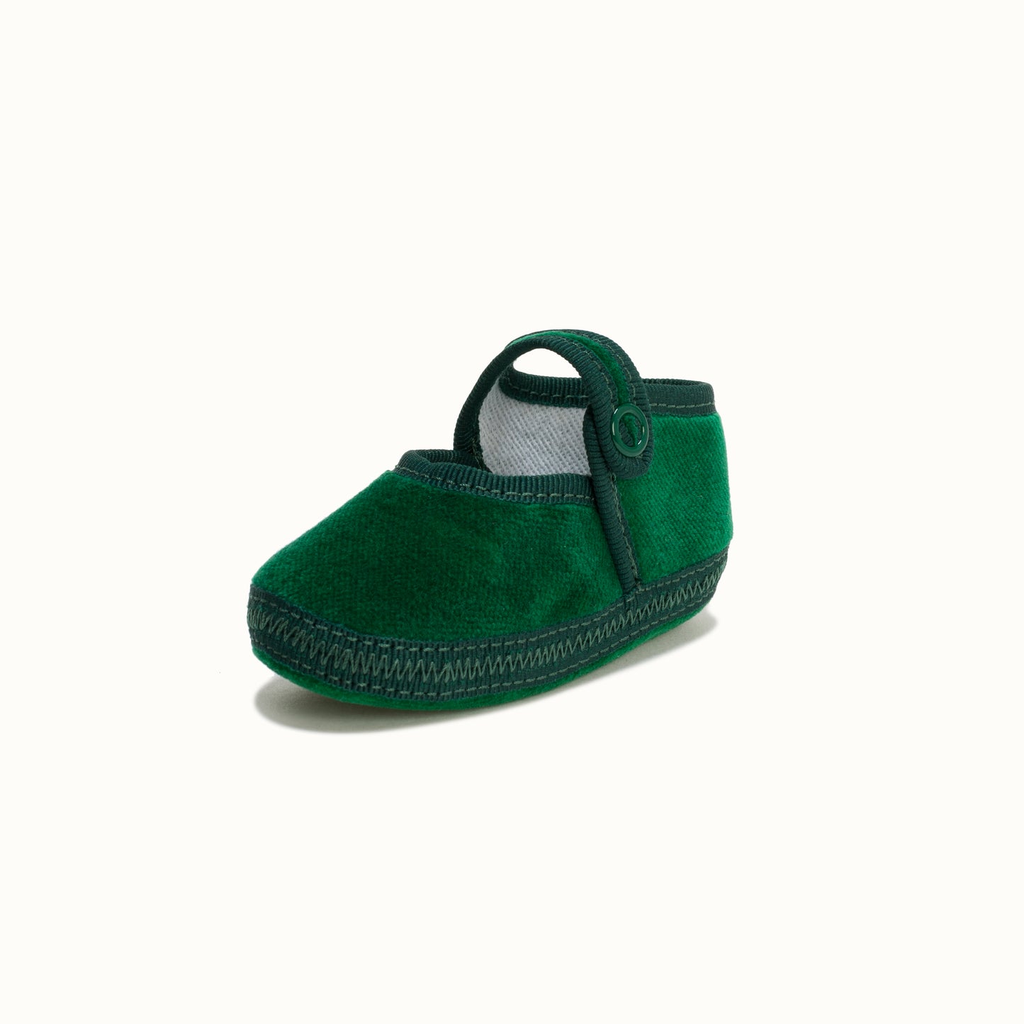 Emerald Green Velvet Baby