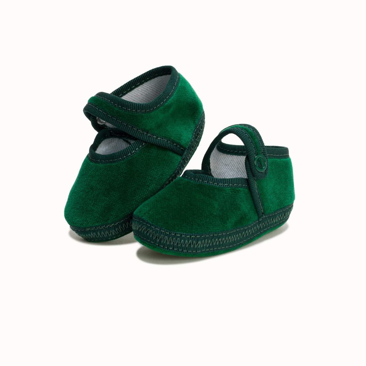 Emerald Green Velvet Baby
