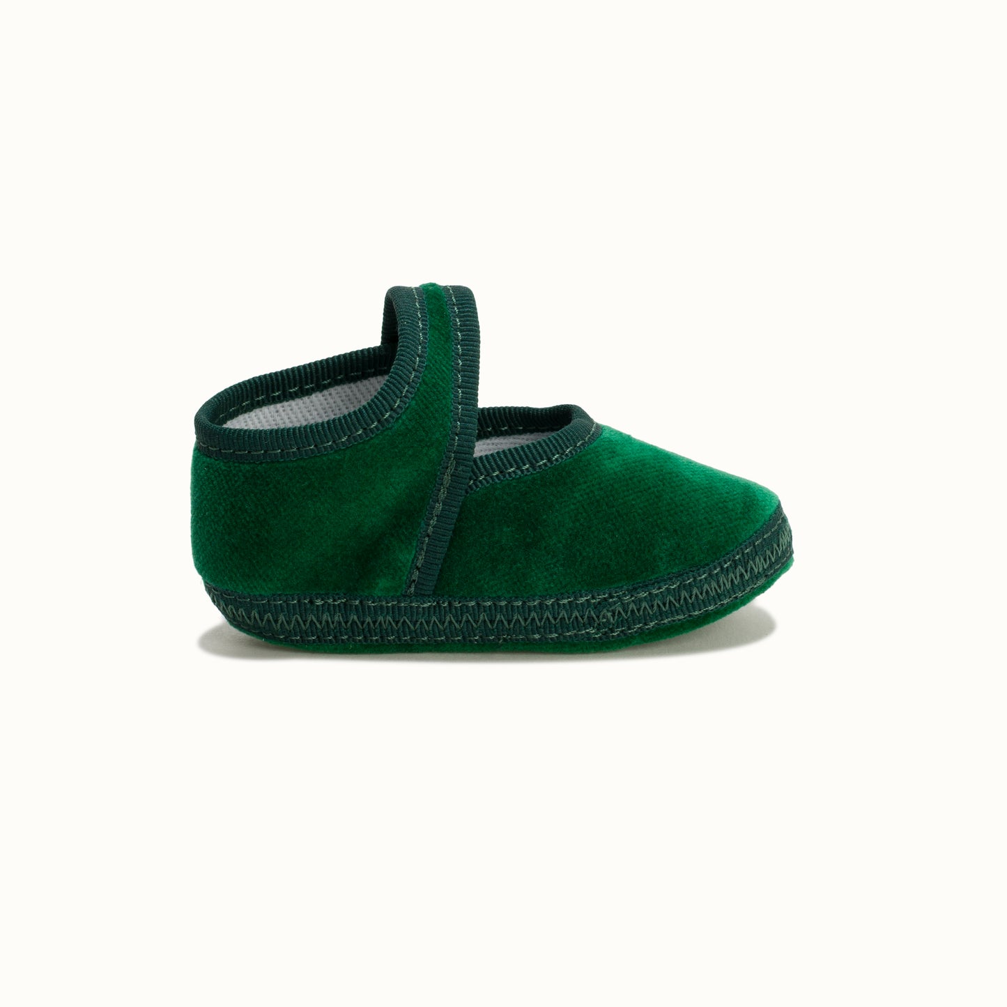 Emerald Green Velvet Baby