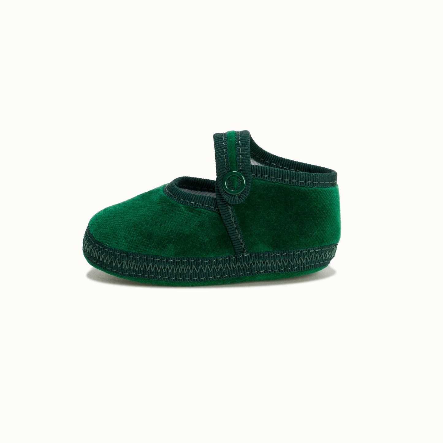 Emerald Green Velvet Baby