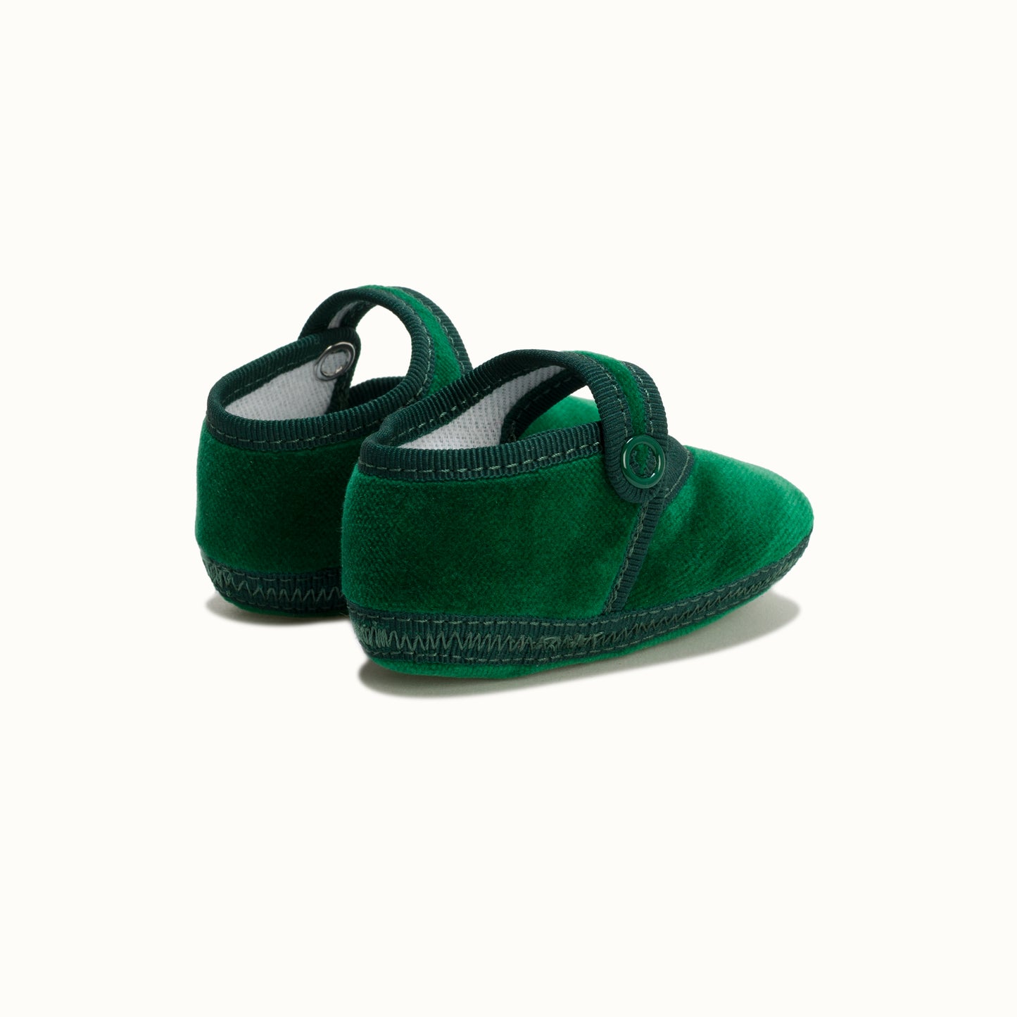 Emerald Green Velvet Baby