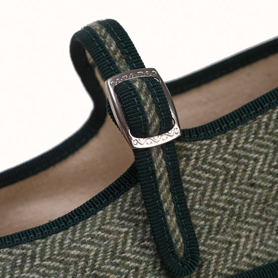 Bambina chevrons verts x Abbaye des Vaux de Cernay