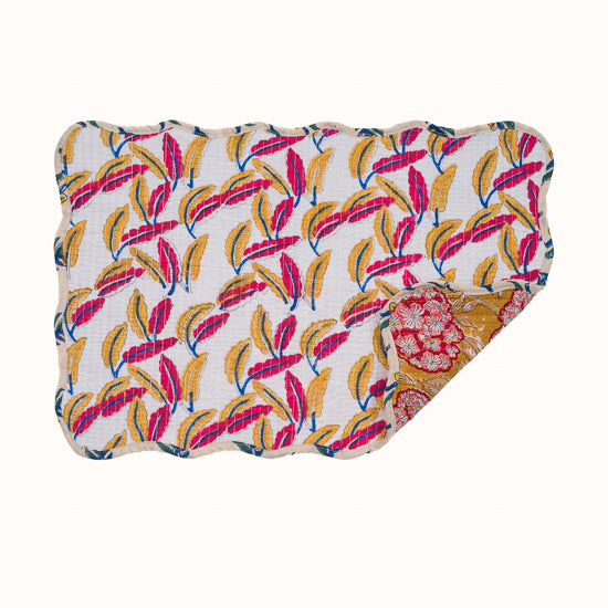 Placemat Red Hortensia