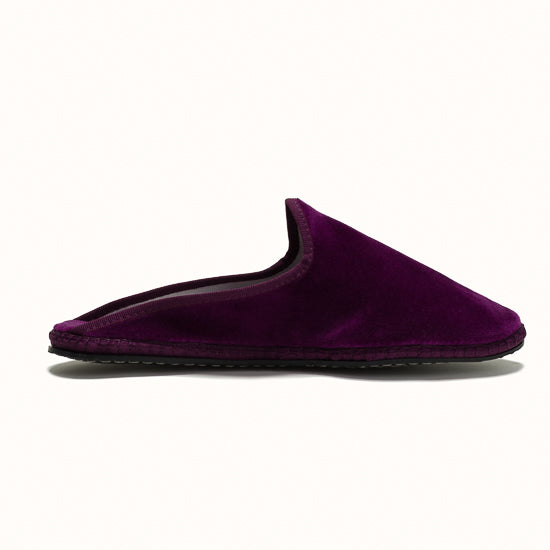 Babouches Aubergine