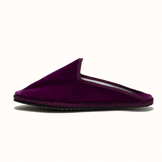 Babouches Aubergine