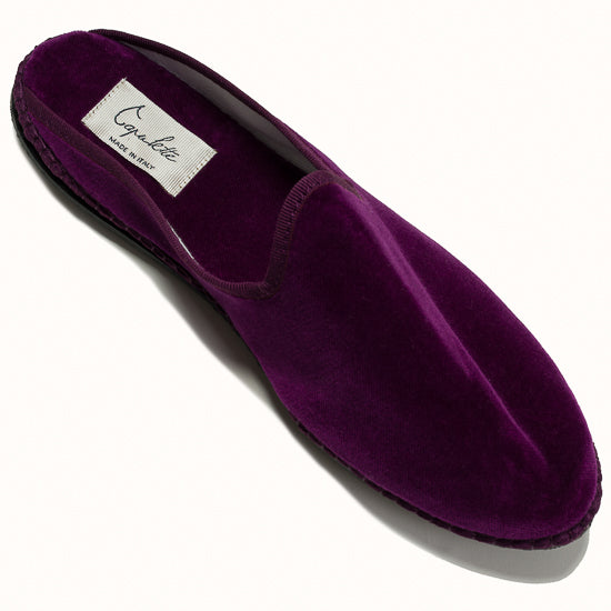 Babouches Aubergine