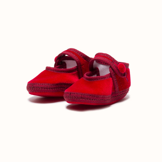 Cherry Velvet Baby on top