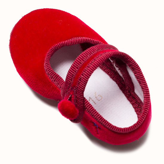 Cherry Velvet Baby on top