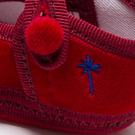 Cherry Velvet Baby on top