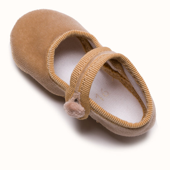 Beige Velvet Baby