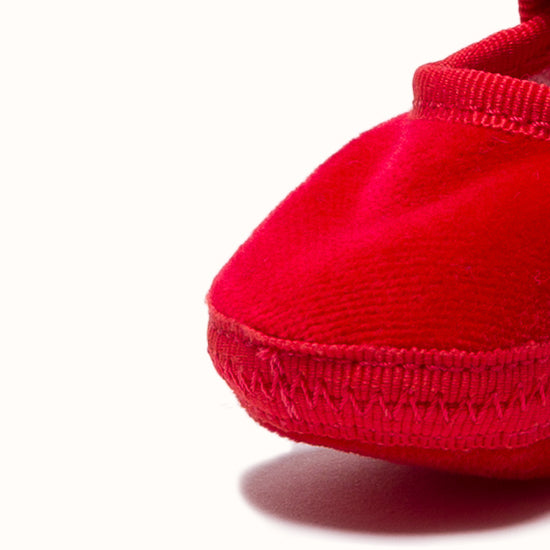 Velvet Baby Poppy Red