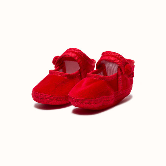 Velvet Baby Poppy Red