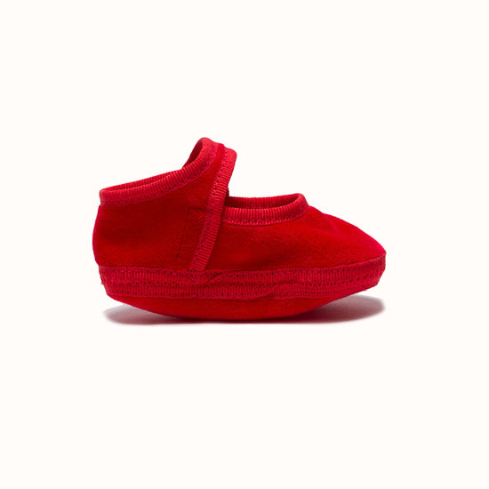 Velvet Baby Poppy Red