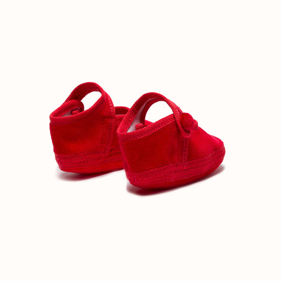 Velvet Baby Poppy Red
