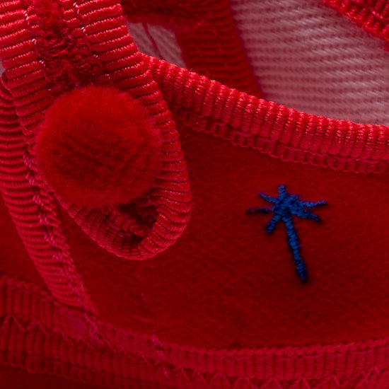 Velvet Baby Poppy Red