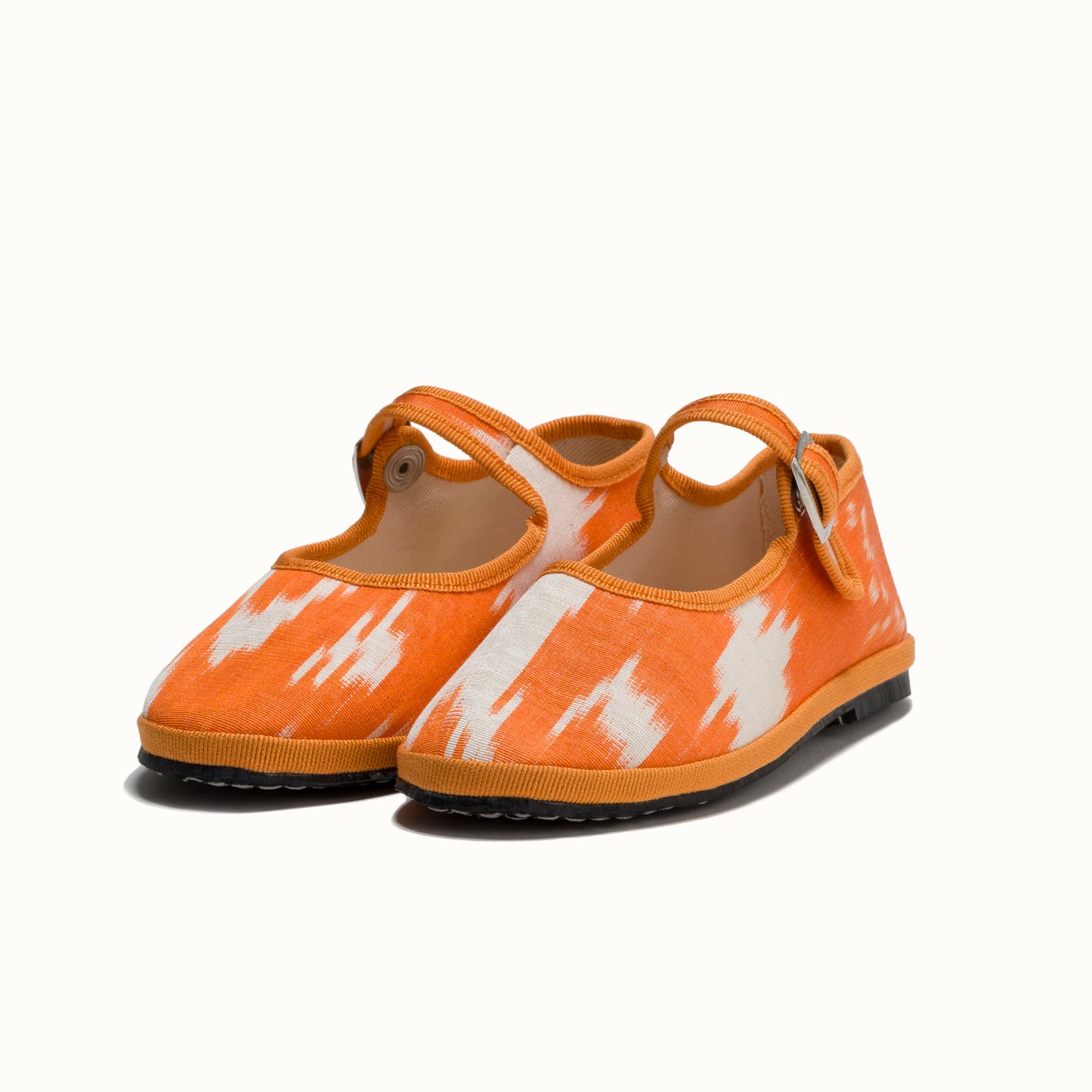 Little Bambina Ikat Orange Tangerine