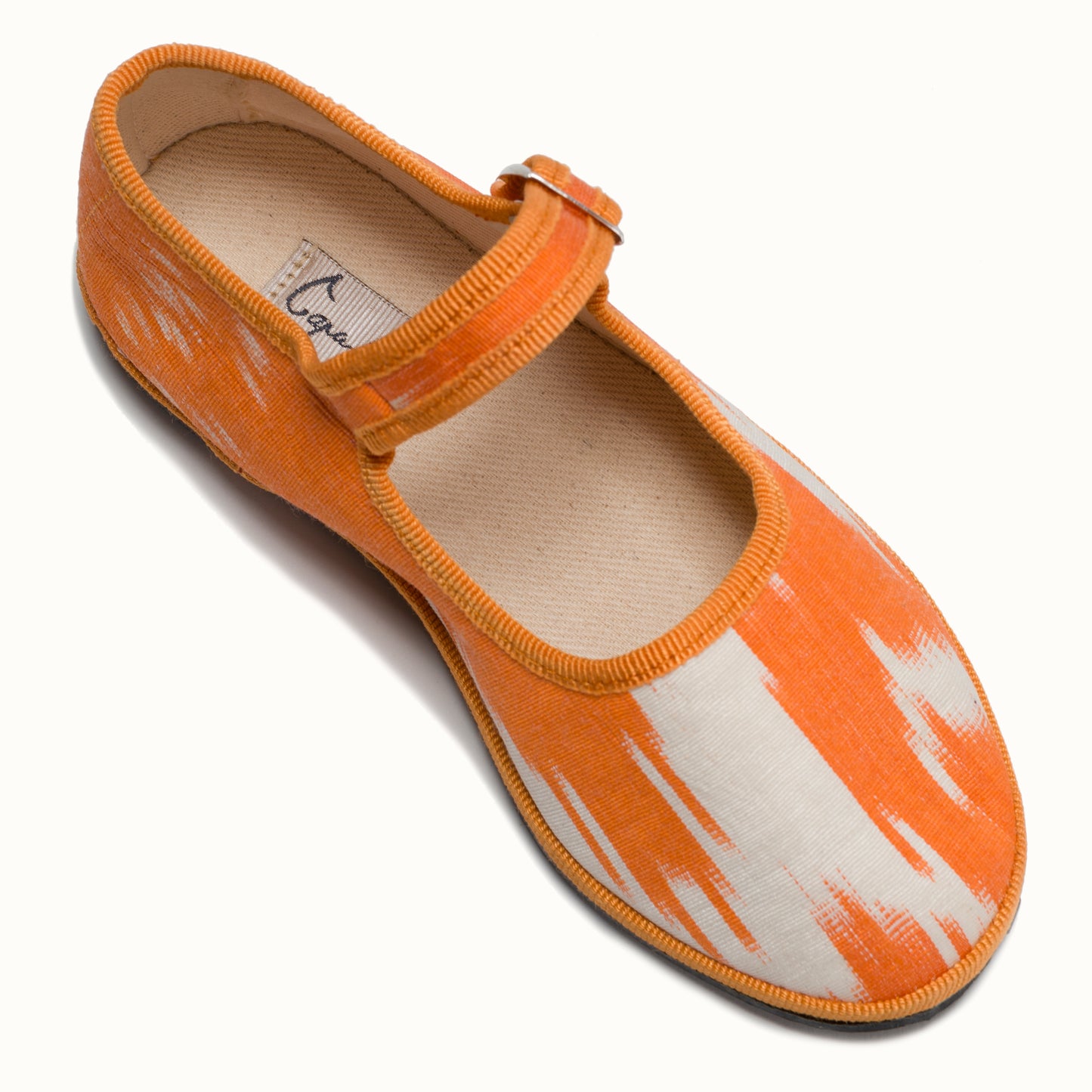 Little Bambina Ikat Orange Tangerine