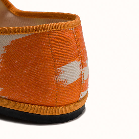 Bambina Ikat Orange Tangerine