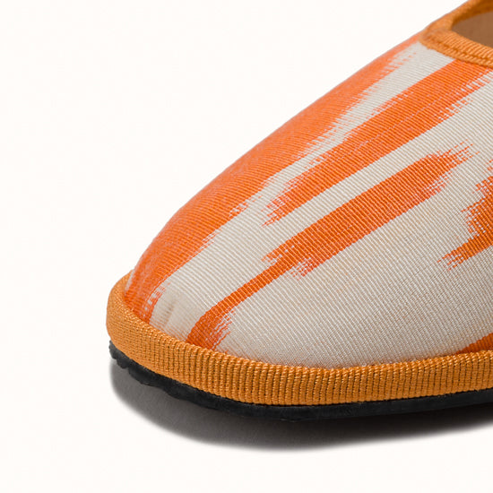 Bambina Ikat Orange Tangerine