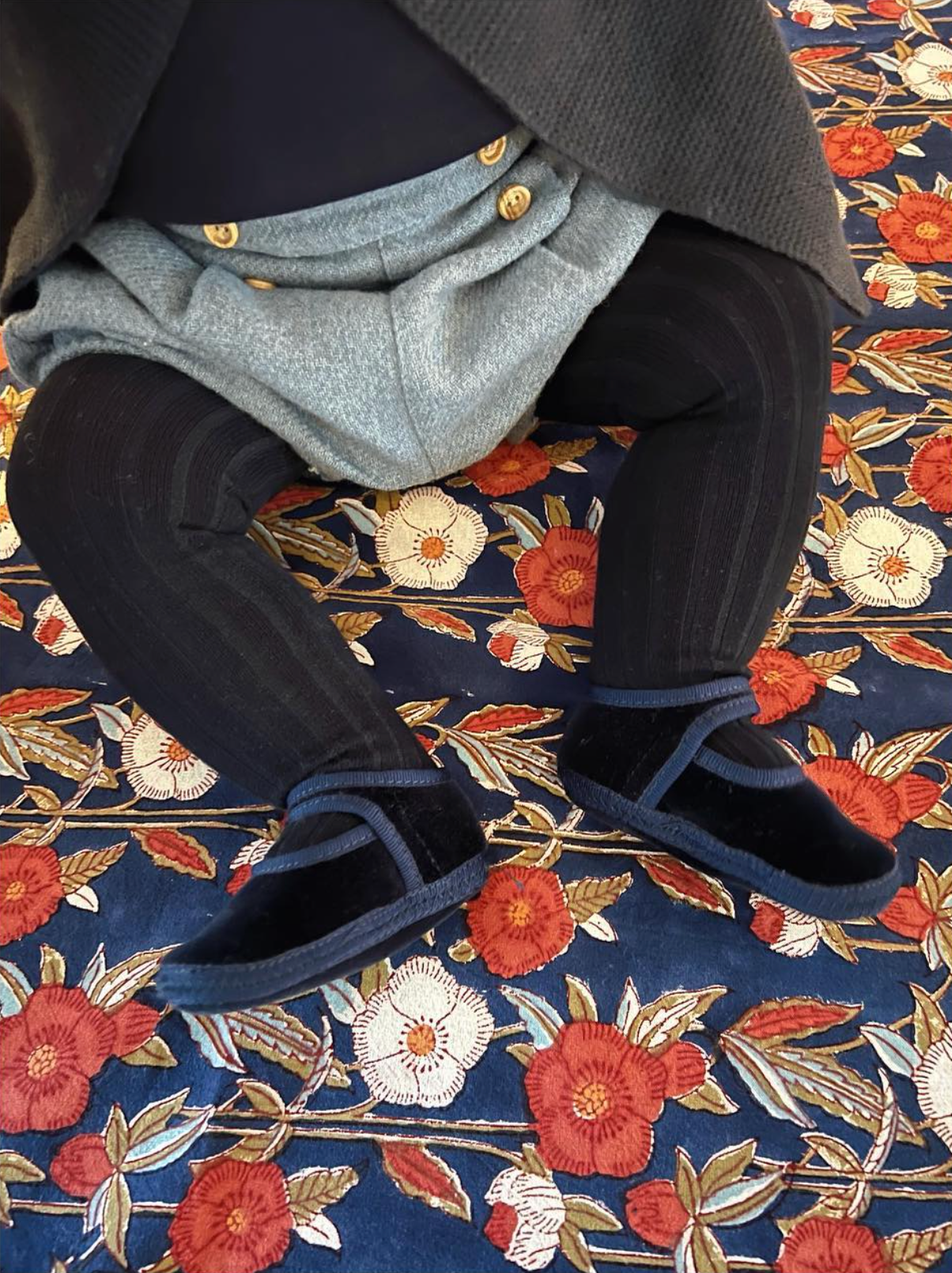 Velvet Baby In The Navy