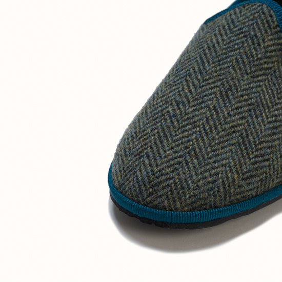 Tweed Bleu Denim & Indigo