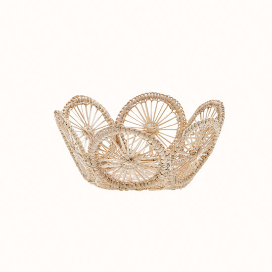 Petite corbeille feuille de palme
