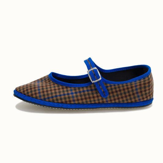 Bambina Scotland Camel & Hard Blue