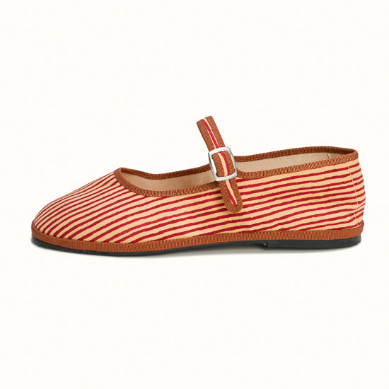 Bambina Scarlet Stripes