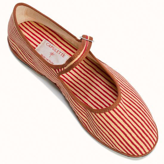 Bambina Scarlet Stripes