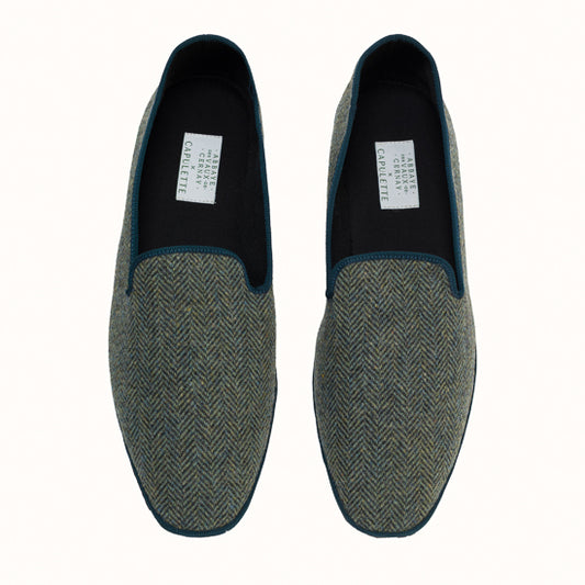 Marchesa chevrons lagoon x Abbaye des Vaux de Cernay