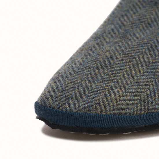 Marchesa chevrons lagoon x Abbaye des Vaux de Cernay