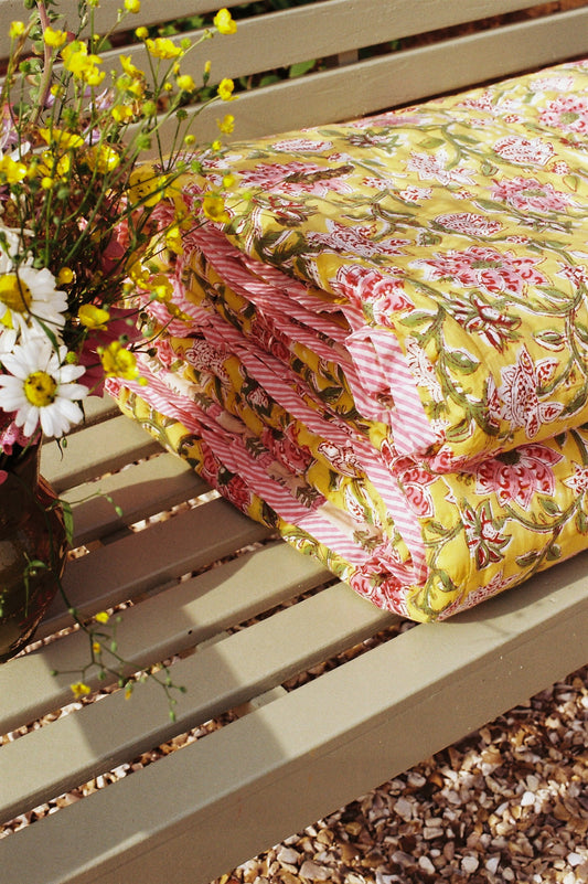 Basanti Bed Covers