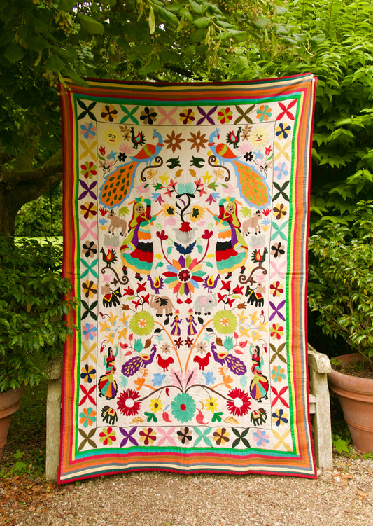 Suzani Wildlife Garden tablecloth