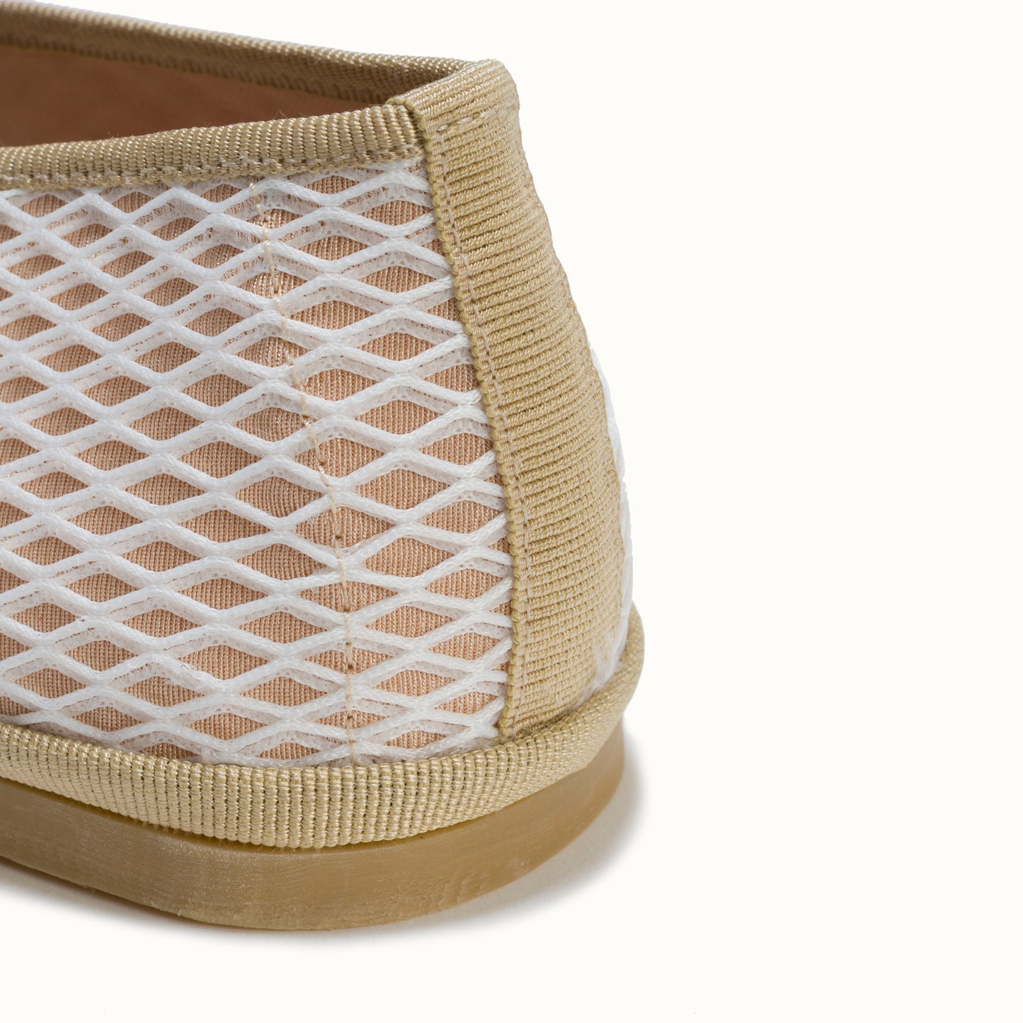 Norma Beige Fishnet