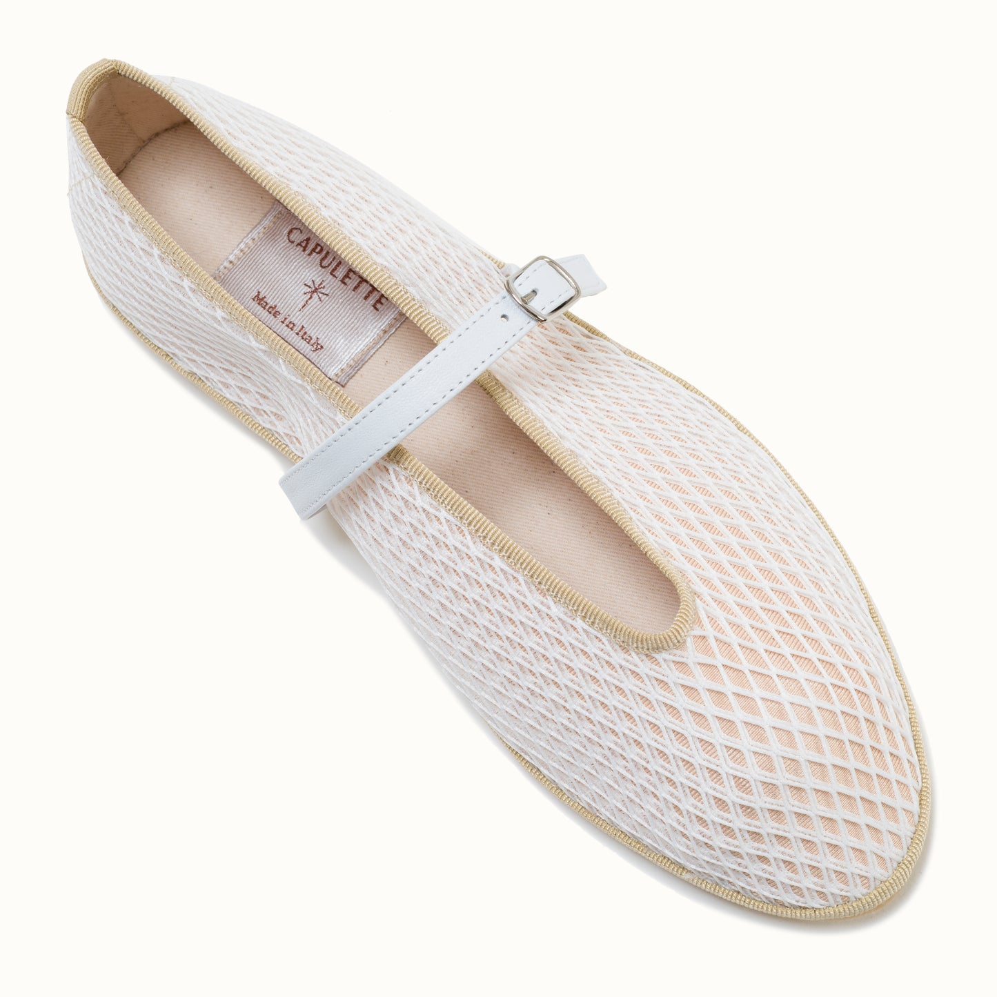 Norma Beige Fishnet