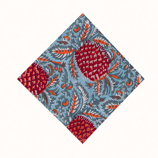 Serviette Red Pineapple