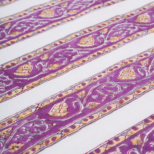 Serviette Purple Sunflower