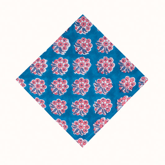 Serviette Blue Pearls