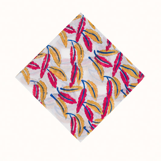 Ivory Petals Towel