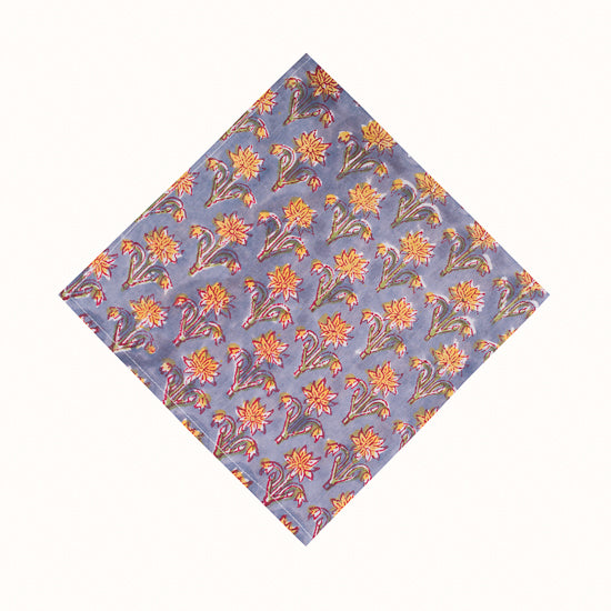Serviette Saffron Flowers