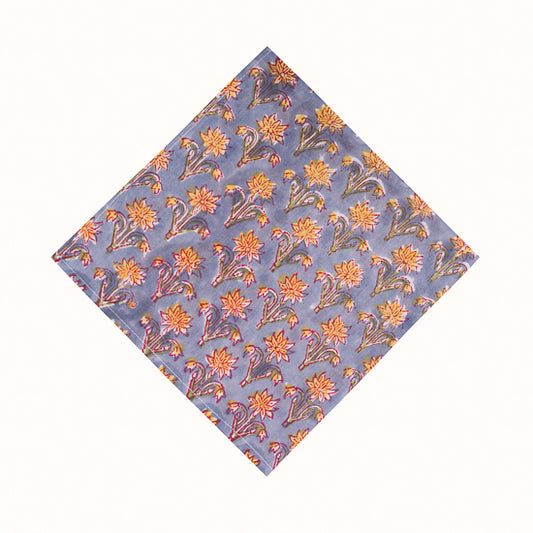 Serviette Saffron Flowers