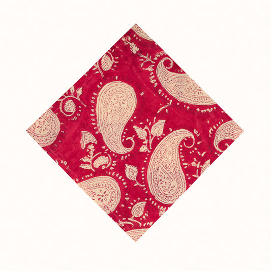 Serviette Red Cashmere