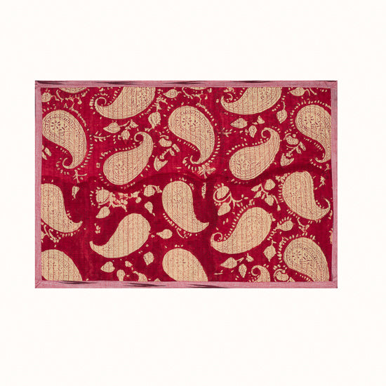 Set de table et Serviette Red Cashmere