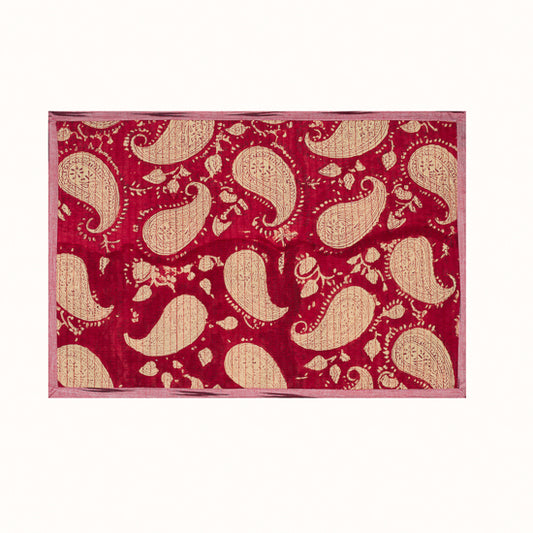 Set de table et Serviette Red Cashmere