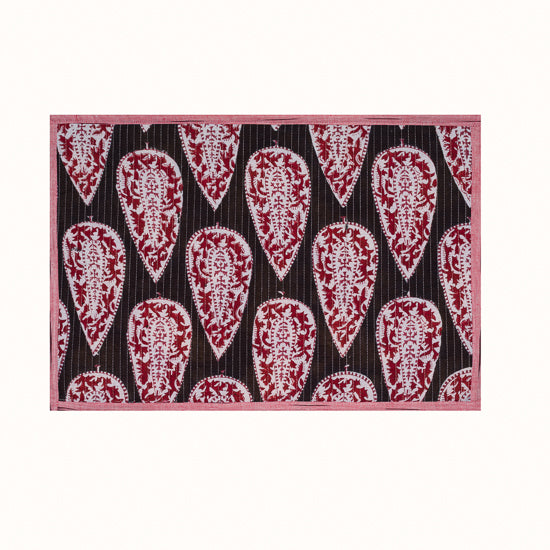 Set de table et Serviette Red Cashmere