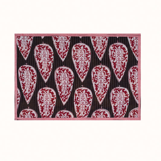 Set de table et Serviette Red Cashmere