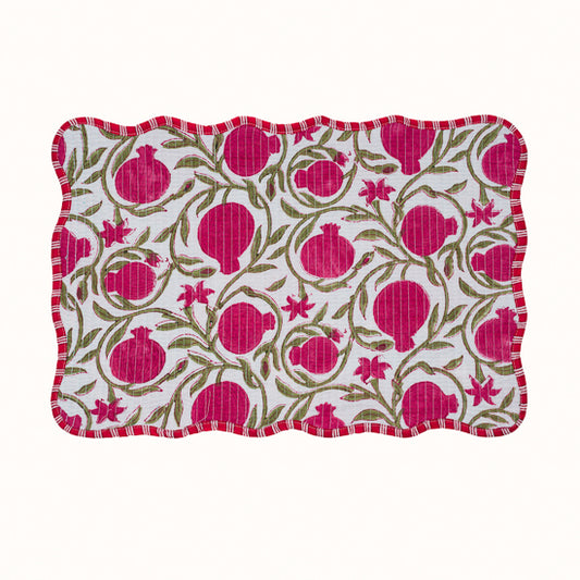 Pomegranate placemat