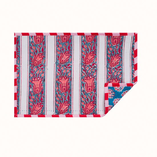 Set de table et Serviette Blue Pearls