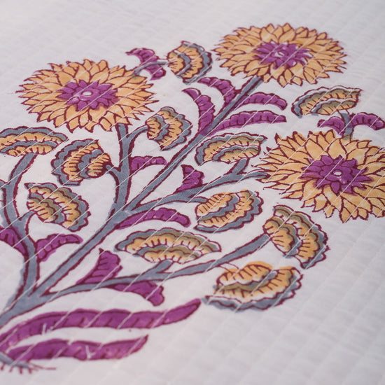 Set de table et Serviette Purple Sunflower